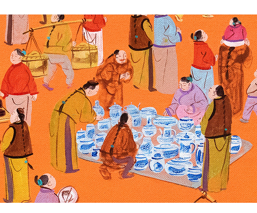 【圣墨尊宝】作品集-赶集生活系列-16（图ZMTQyNDU2NDA4） - 绘画 - 站酷设计师圣墨尊宝原创素材 - 站酷ZCOOL