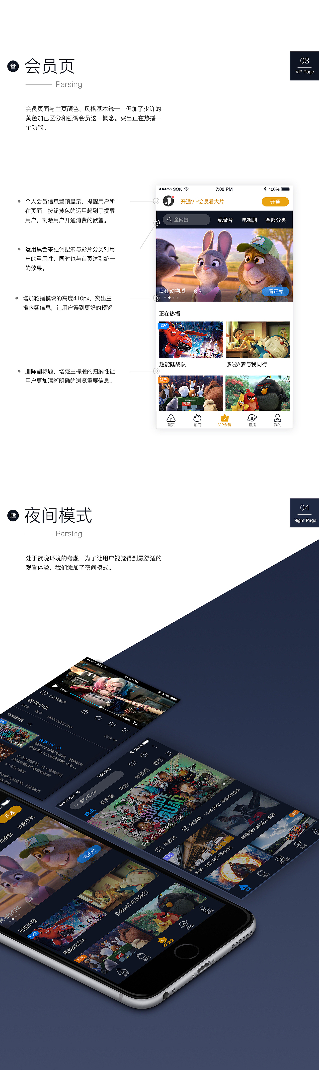 腾讯视频ReDesign（图ZNTY3MjczOTY=） - APP界面 - 站酷设计师黑米说原创素材 - 站酷ZCOOL
