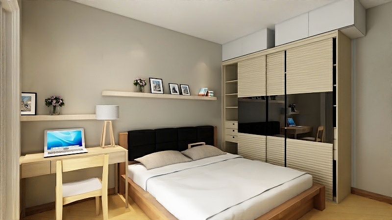 清新风格主卧设计（图ZMTI5NTkyNDgw） - 家装设计 - 站酷设计师小丙奇原创素材 - 站酷ZCOOL