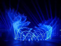 水幕投影有多炫？来尼山圣境我们带您看！