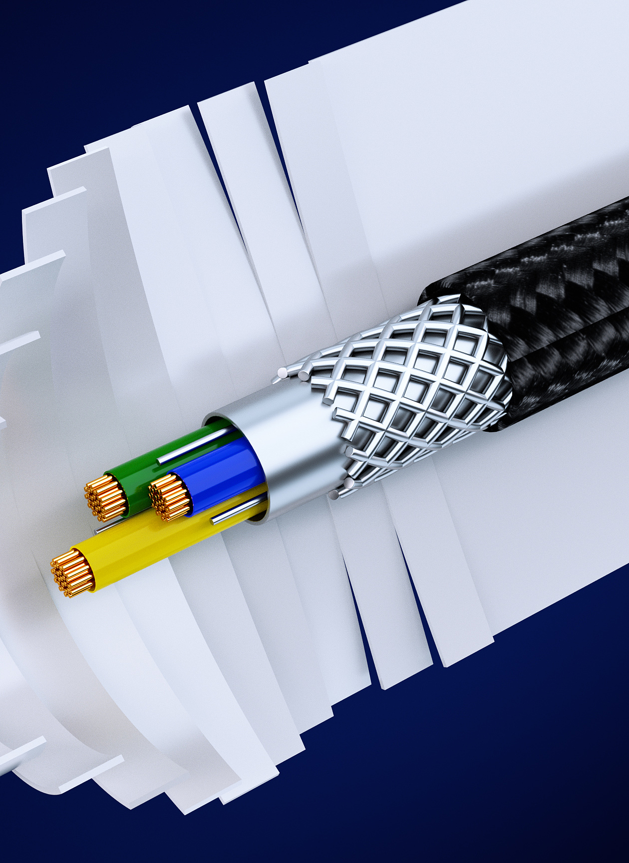 数据线动画展示