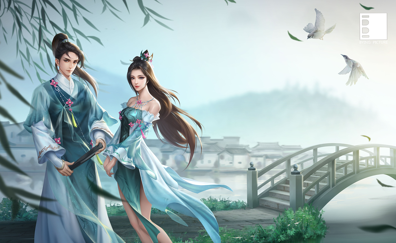 斗破苍穹 美宣图|插画|游戏原画|深圳市梦启艺游 - 原创作品 - 站酷