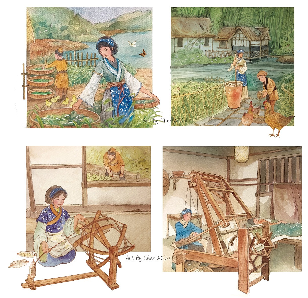 民间故事绘本几页