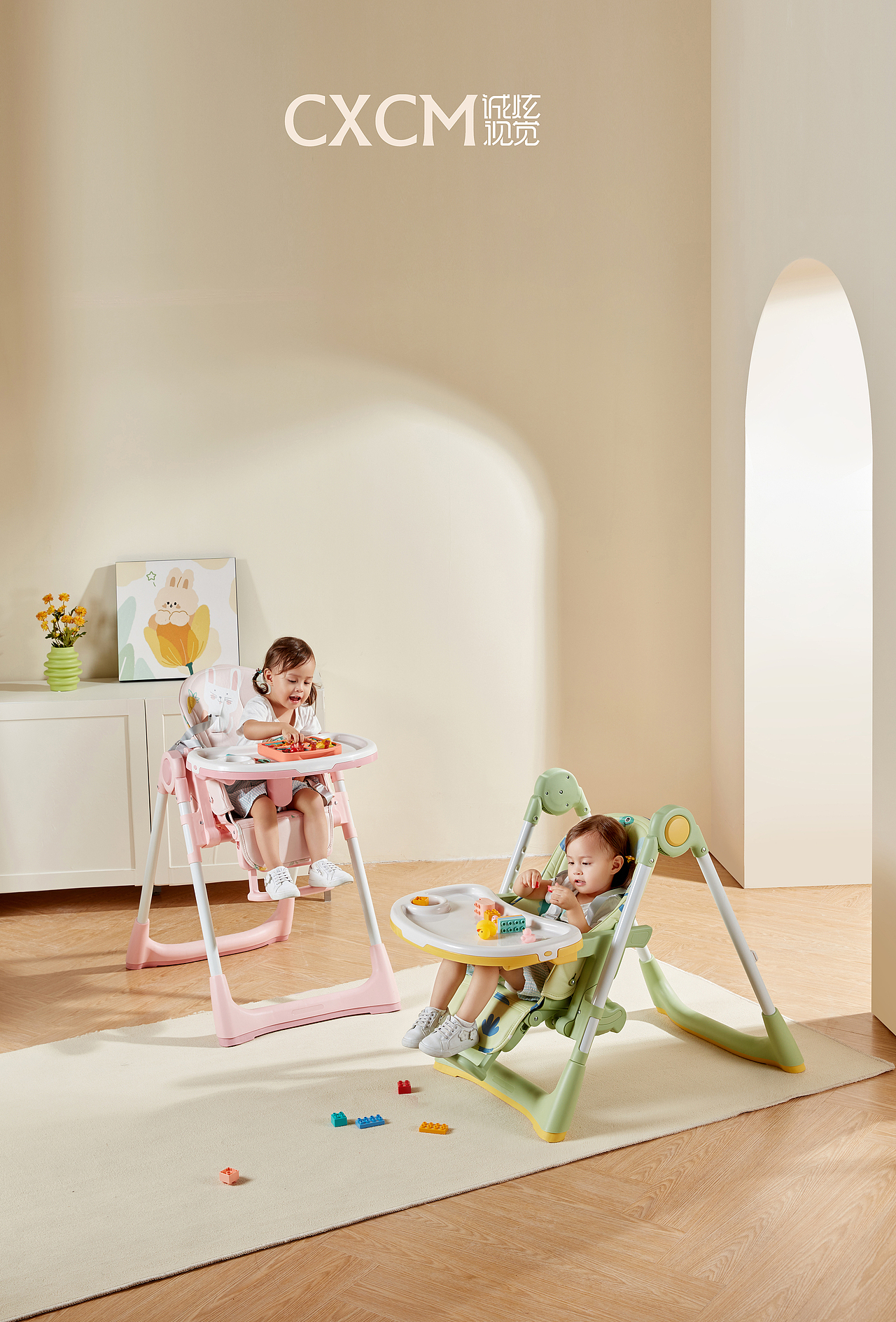 母婴用品拍摄 | 宝宝餐椅 X 诚炫视觉