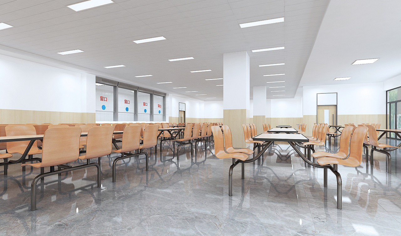 现代小学装修设计(德育展厅设计)