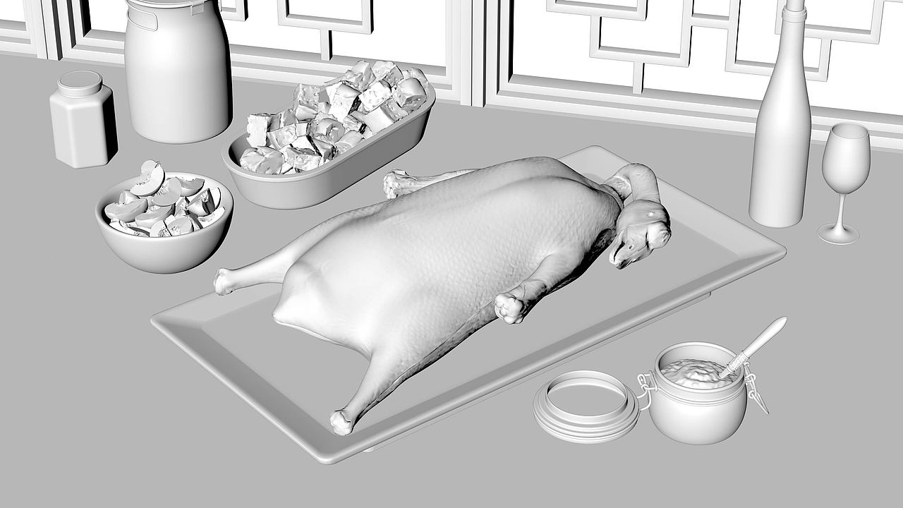 三维食物渲染（图ZMzIzNTE5NDA0） - 其他三维 - 站酷设计师Suchel原创素材 - 站酷ZCOOL