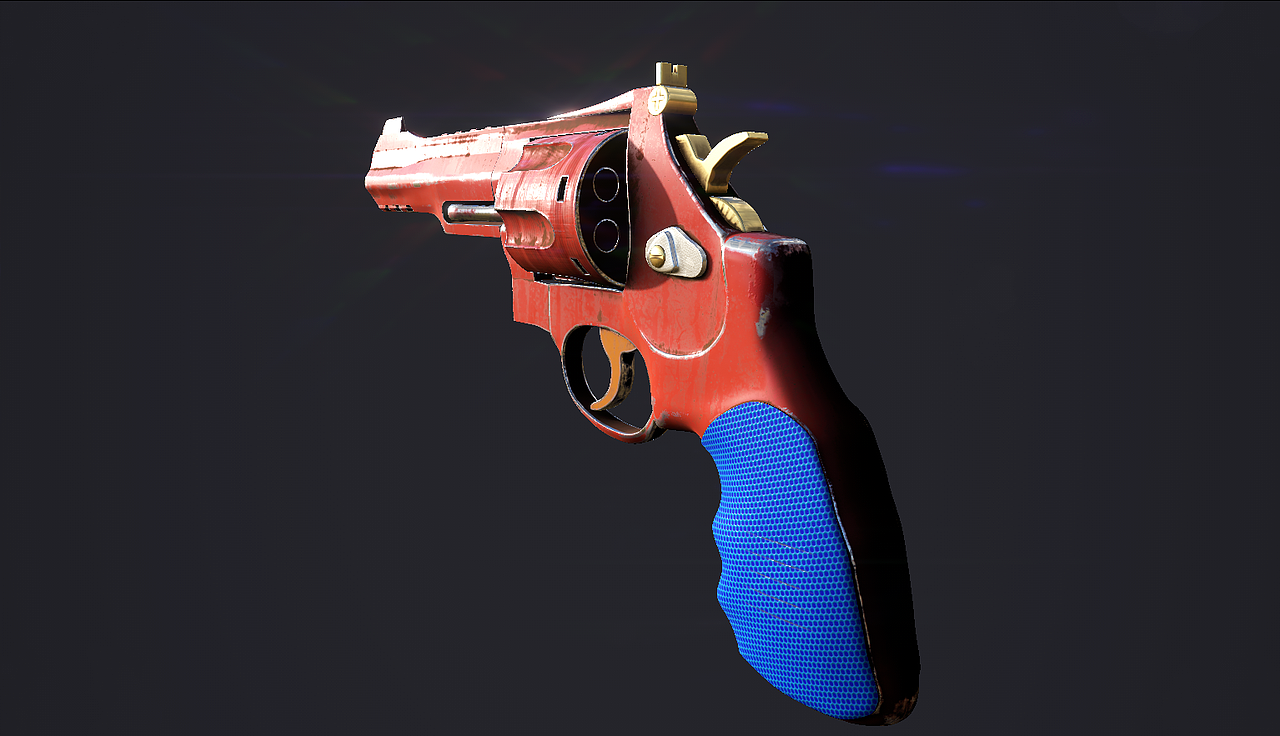 C4D-R8左轮手枪建模渲染—— R8一响爹妈白养（图ZMzMzODk4ODMy） - 产品 - 站酷设计师务檀原创素材 - 站酷ZCOOL