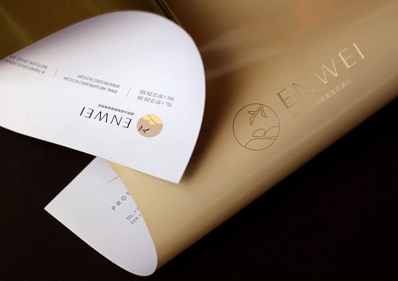 ENWEI度假酒店LOGO设计