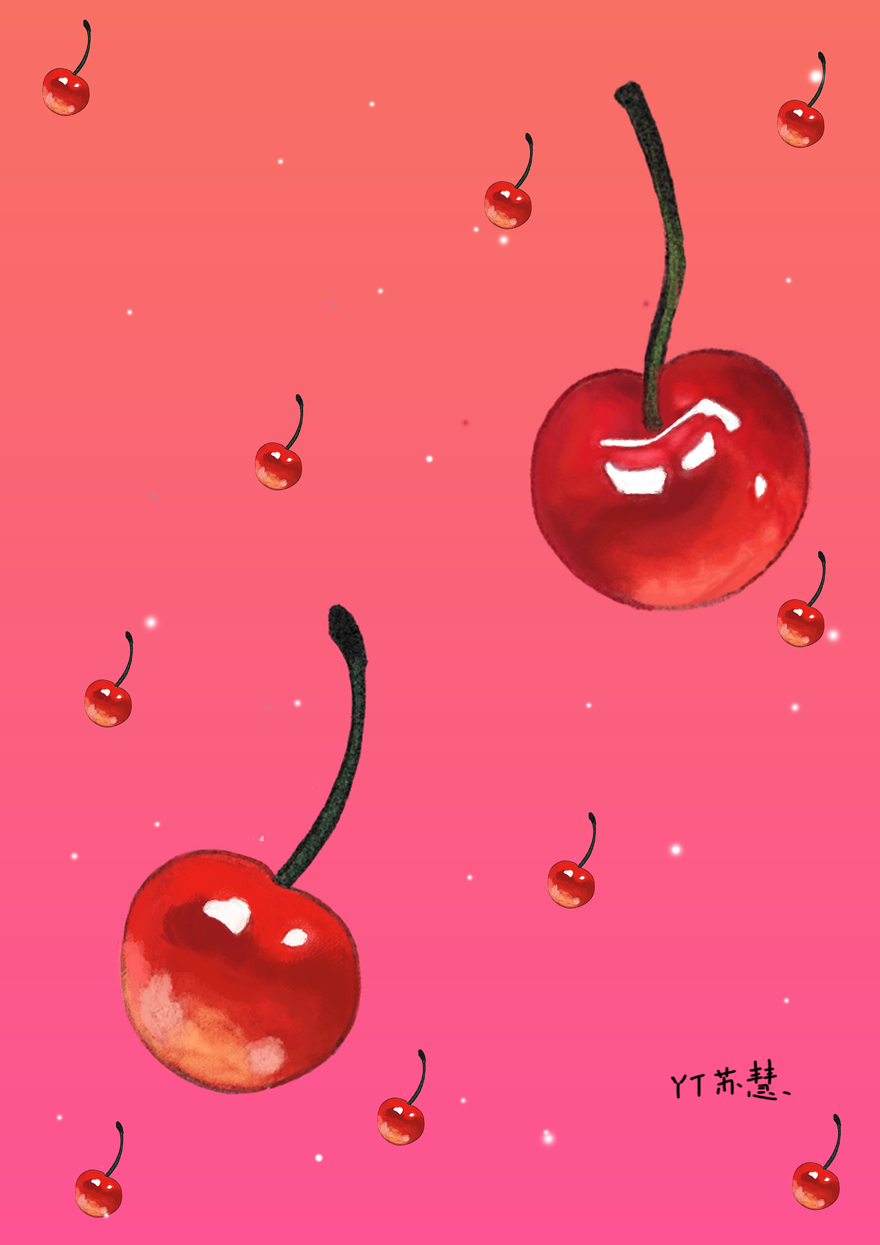 樱桃壁纸