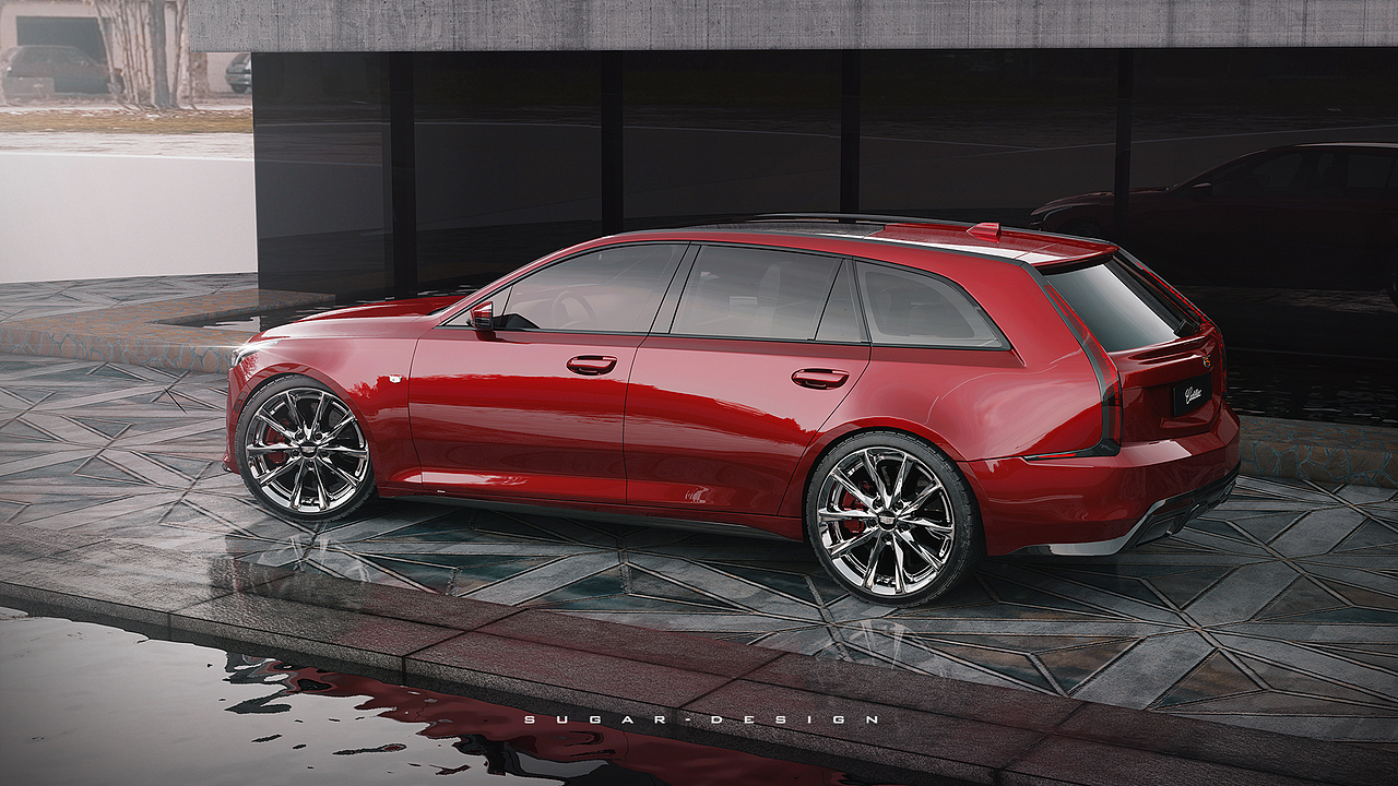 凯迪拉克ct5 sport wagon旅行车