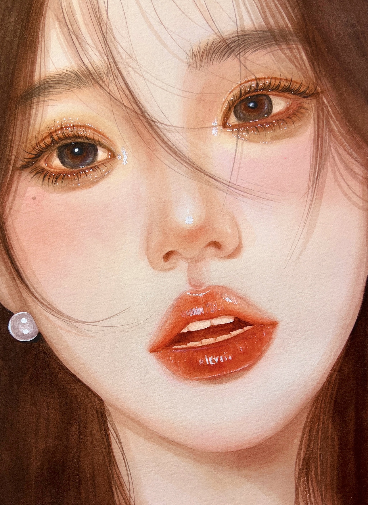 画不完呐（图ZMzQzNzAyNDgw） - 绘画 - 站酷设计师迷森鹿水彩原创素材 - 站酷ZCOOL