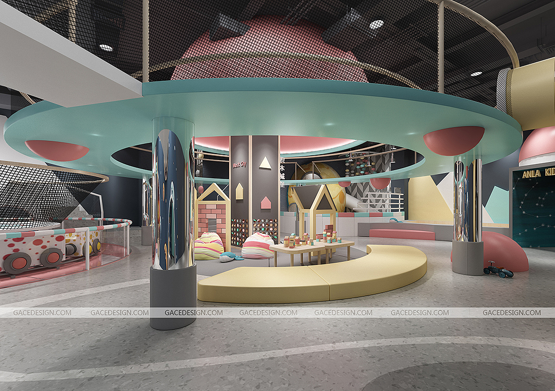 GaceDesign儿童游乐场设计:安啦宝贝儿童游乐场