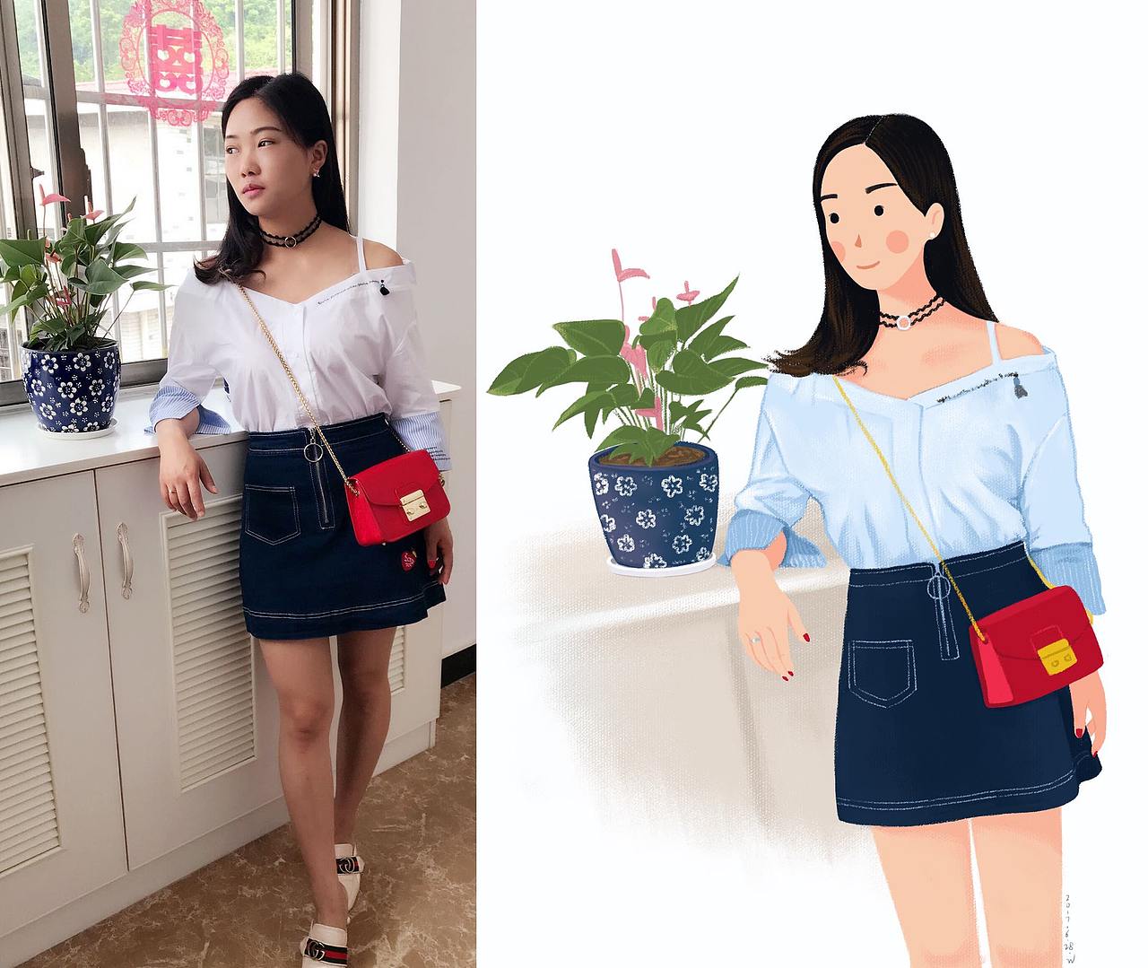 最近画的朋友们~~（图ZODQ1NTA5NTY=） - 创作习作 - 站酷设计师田木小文原创素材 - 站酷ZCOOL