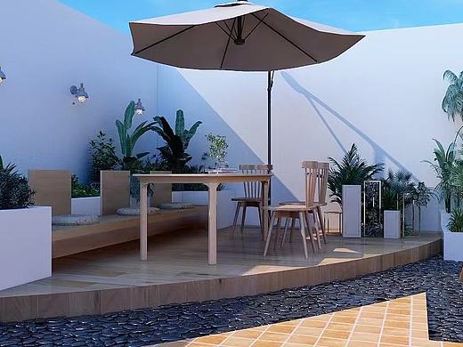 尝试了一下室外