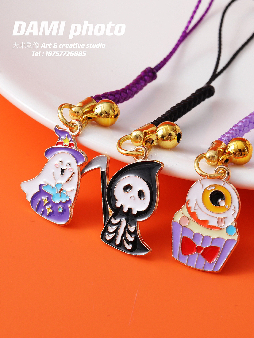 万圣节铃铛挂件