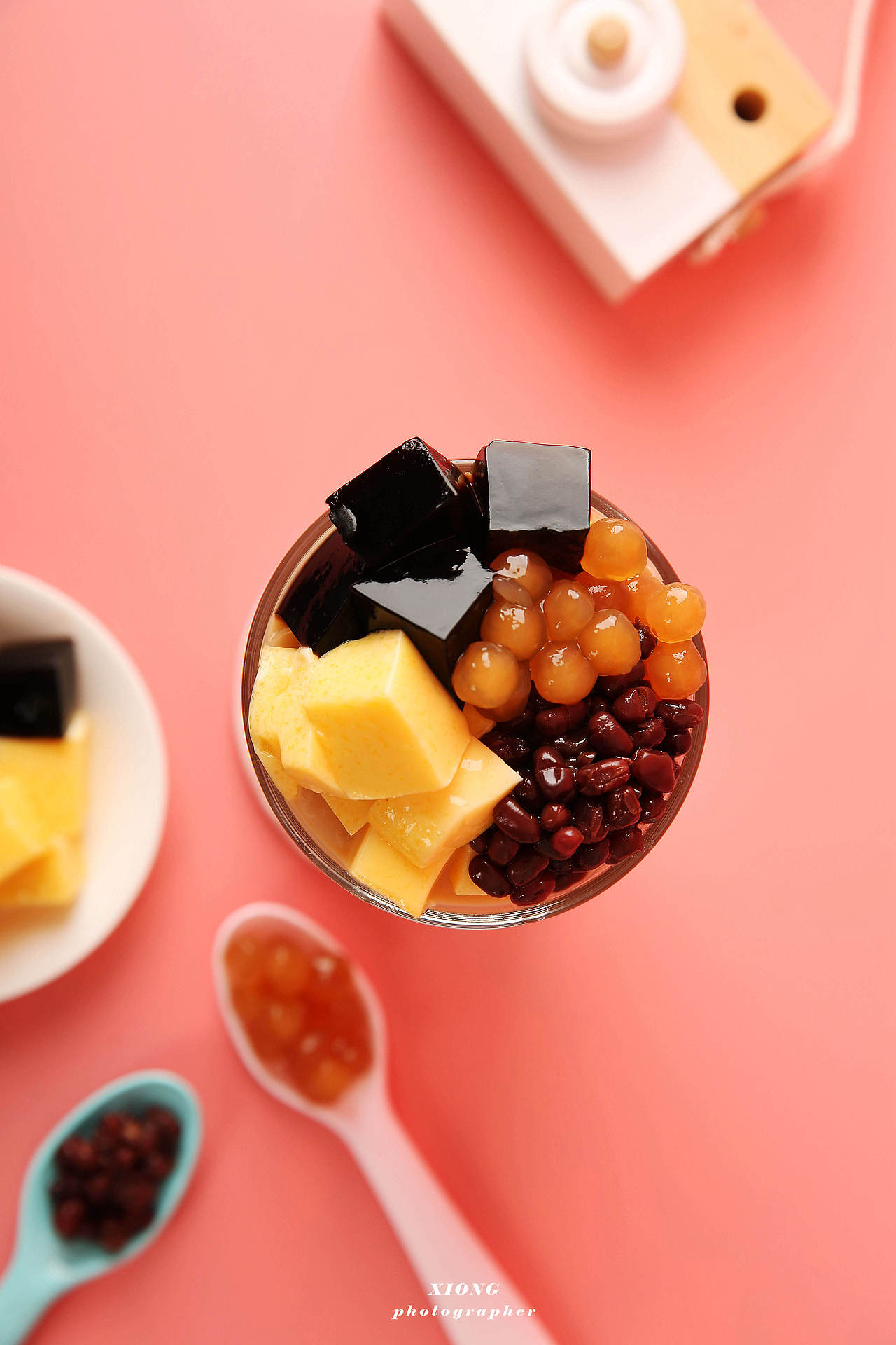 一组可爱简单的饮品