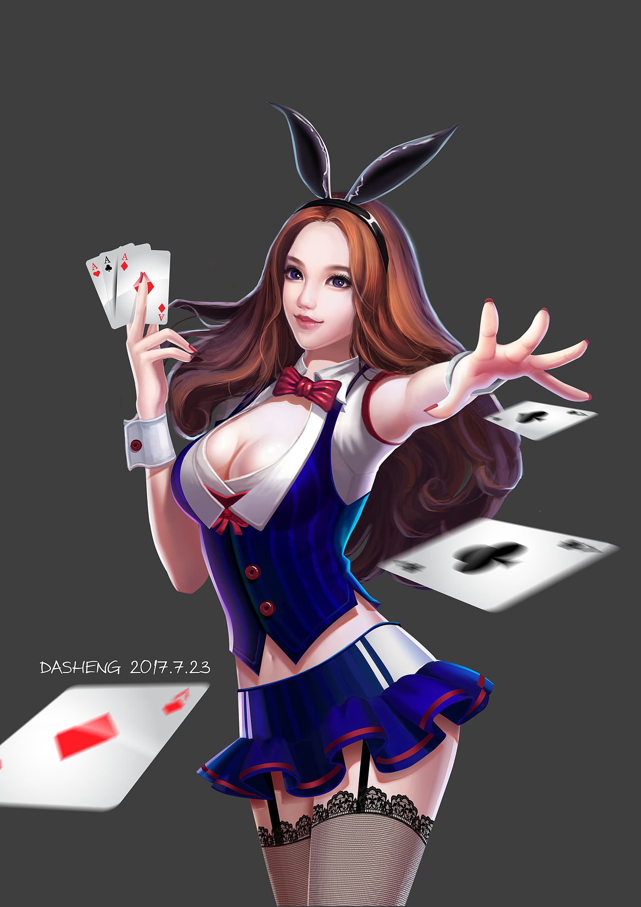 棋牌角色（图ZODYyOTMyODQ=） - 游戏原画 - 站酷设计师大圣是我原创素材 - 站酷ZCOOL