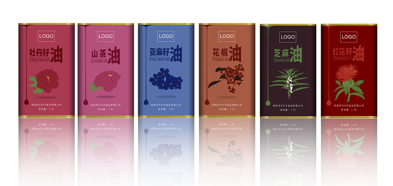 高档食用油包装设计（图ZOTIyODU2OTI=） - 包装 - 站酷设计师羚羊漫步原创素材 - 站酷ZCOOL