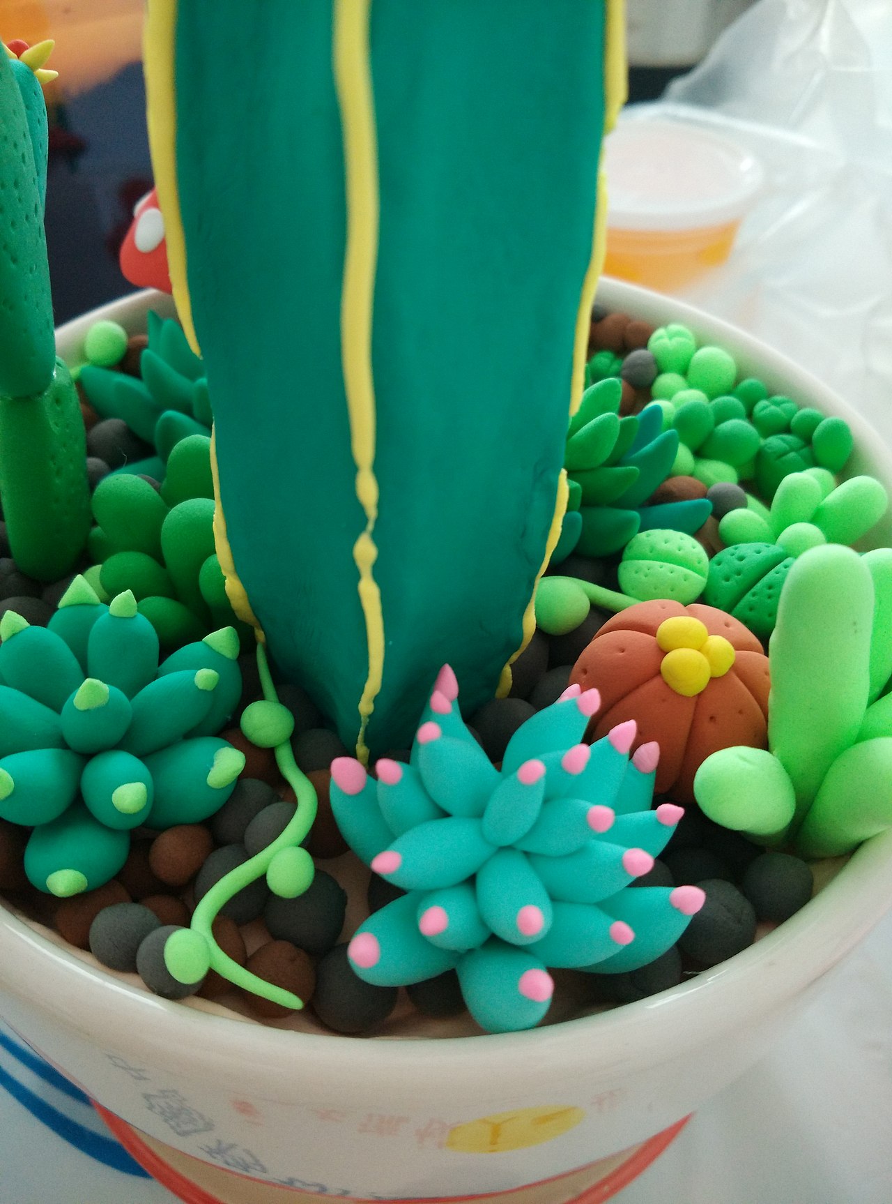 最近迷上了粘土