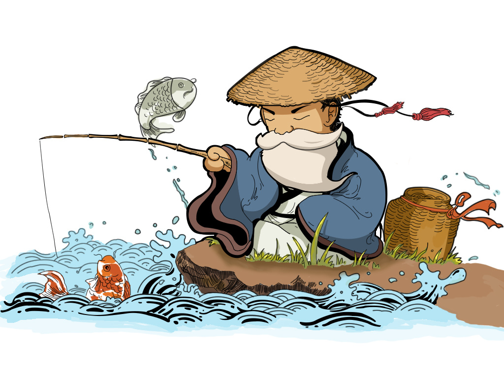 朱熹自传q版插画