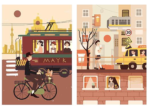 插畫練習（個人主頁-ZMzkyMjkyNzY=） - 商業(yè)插畫 - 站酷設計師你tm才美工原創(chuàng)素材 - 站酷ZCOOL