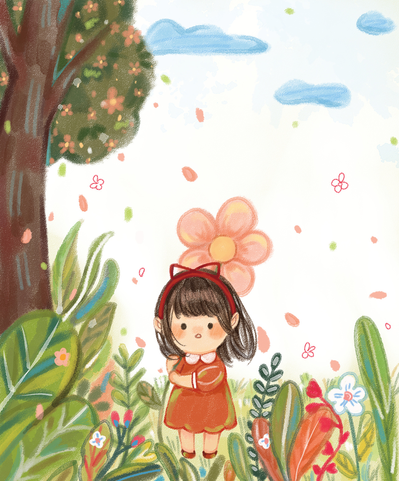 童年|插画|创作习作|闻婵 - 原创作品 - 站酷 (zcool)