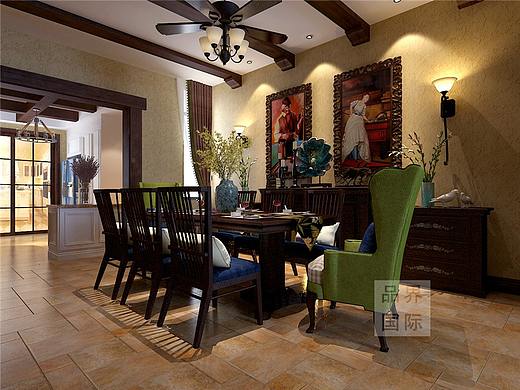 郑州品界设计丨新田城住福叠墅下叠356平设计效果图