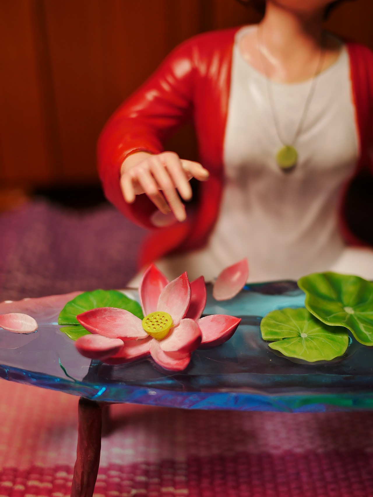 琴音似水，心若花开（图ZMjQyMDI3OTEy） - 雕塑 - 站酷设计师山晨山原创素材 - 站酷ZCOOL