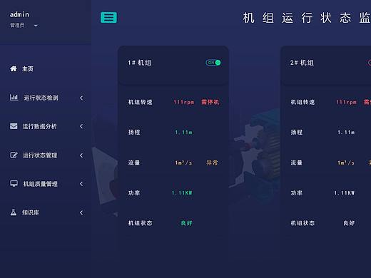 后台界面