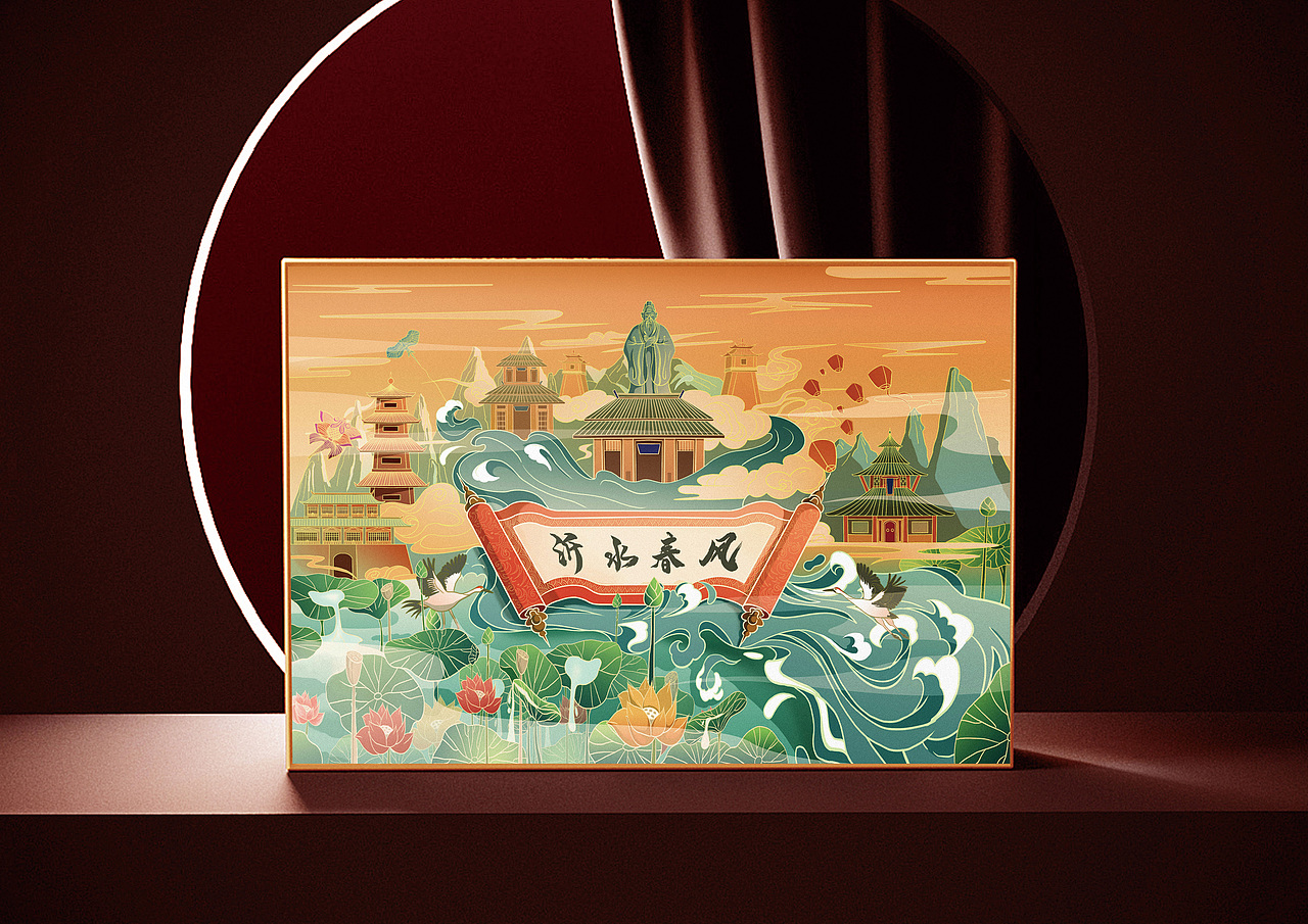 沂水春风（图ZMjMwNDkzNzYw） - 商业插画 - 站酷设计师寻迹创意原创素材 - 站酷ZCOOL