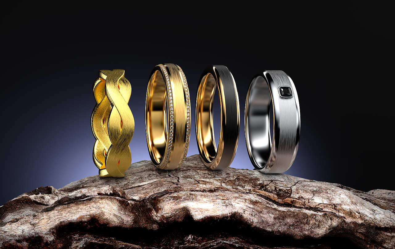 2020珠宝渲染作品集（图ZMjQzMTk0Mzk2） - 场景 - 站酷设计师我是超人兔原创素材 - 站酷ZCOOL