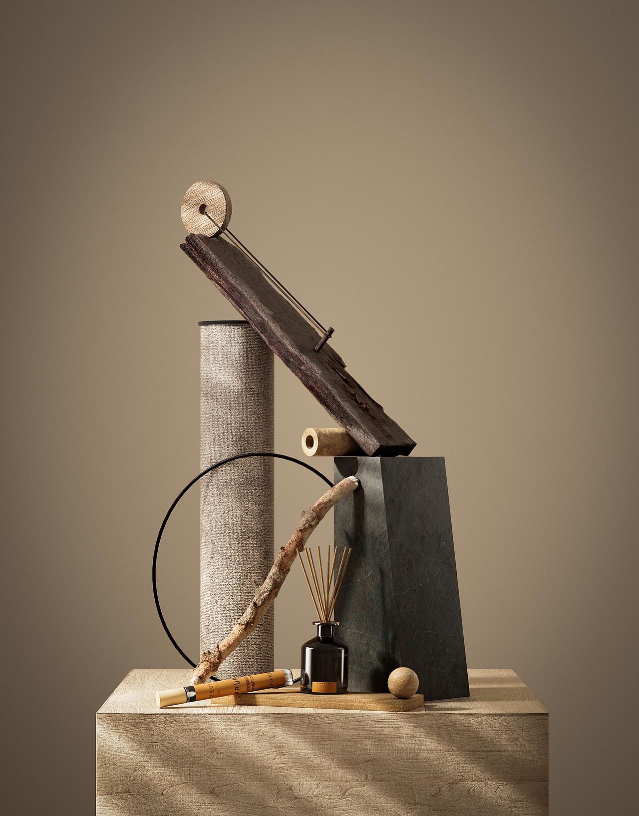 C4D光影大师 静态渲染班——第二周作业