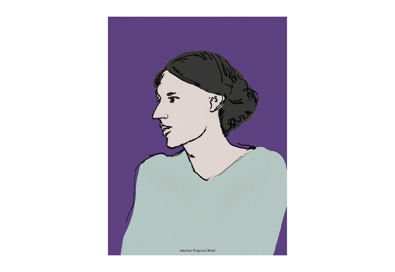 8月插画习作系列--外国作家头像速写_pampam_w-站酷zcool