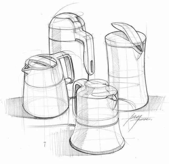 产品设计手绘|工业/产品|工业用品/机械|橘子儿皮 - 临摹作品 - 站酷