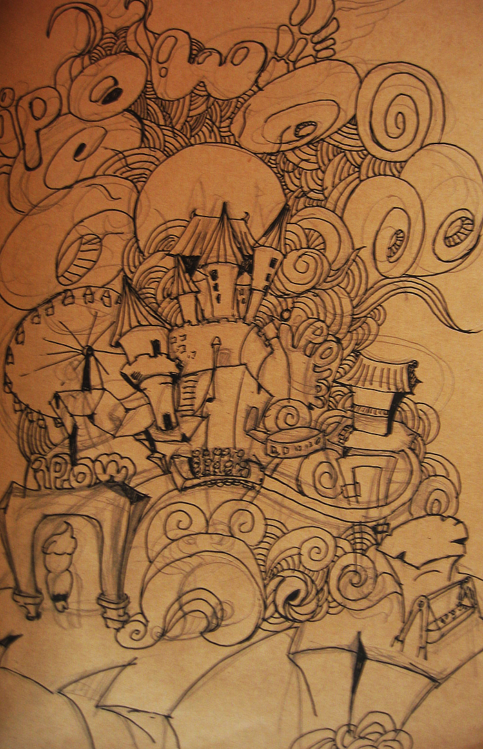 第一次手绘网站首页（图ZMjU0NDMxNg==） - 主题/皮肤 - 站酷设计师哈卵爸爸原创素材 - 站酷ZCOOL