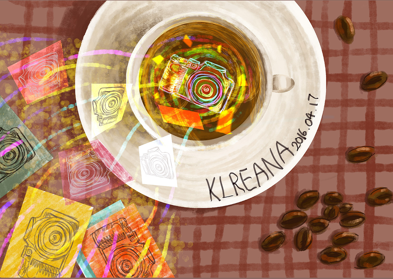 摄影咖啡主题（图ZNDcwNzExMDg=） - 商业插画 - 站酷设计师可琳娜Klreana原创素材 - 站酷ZCOOL