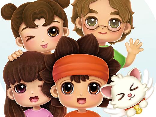 玩具品牌5人组（个人主页-ZMzE4NTc1MTY=） - IP形象 - 站酷设计师东吴智联品牌策划原创素材 - 站酷ZCOOL