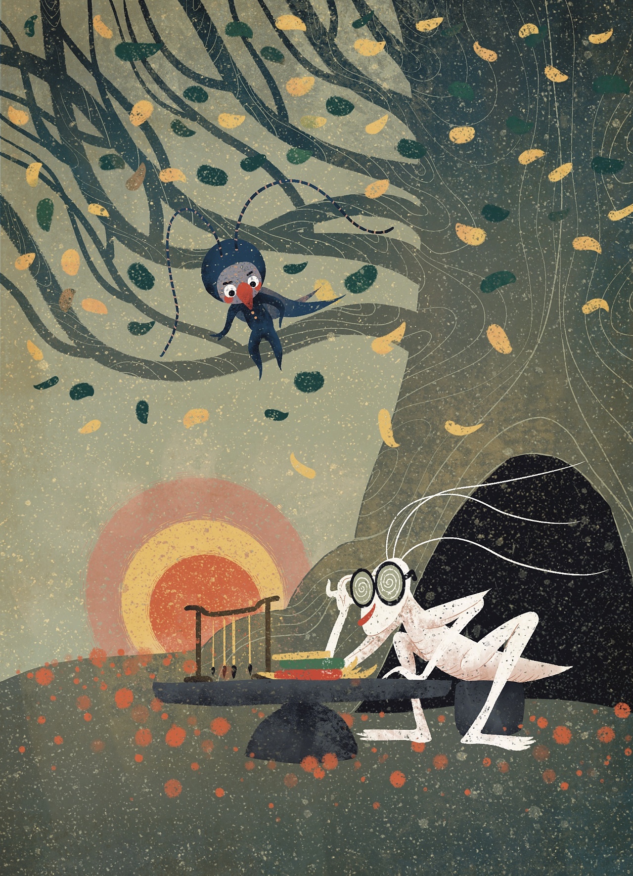 一组童话插图|插画|儿童插画|南瓜小蒂 - 原创作品 - 站酷 (zcool)