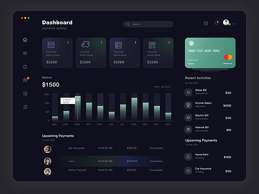 暗黑风格界面（个人主页-ZNTQyNjIxOTY=） - APP界面 - 站酷设计师NoraLin原创素材 - 站酷ZCOOL