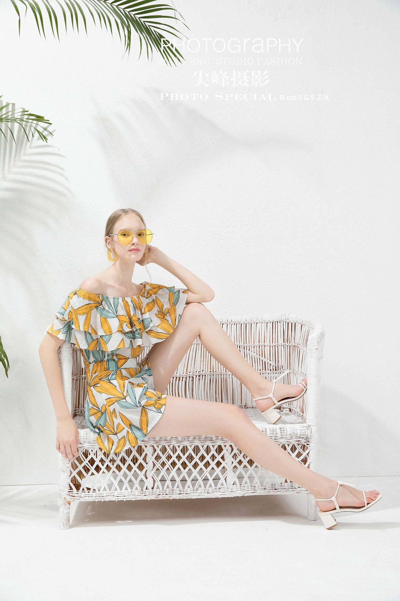 春夏连衣裙拍摄