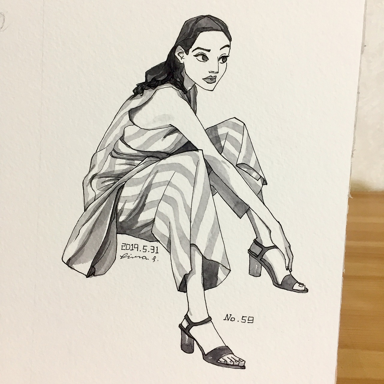 每日一画的小合集(1)——插画师昀耳（图ZMTk3NzQ5Mjc2） - 艺术插画 - 站酷设计师昀耳原创素材 - 站酷ZCOOL