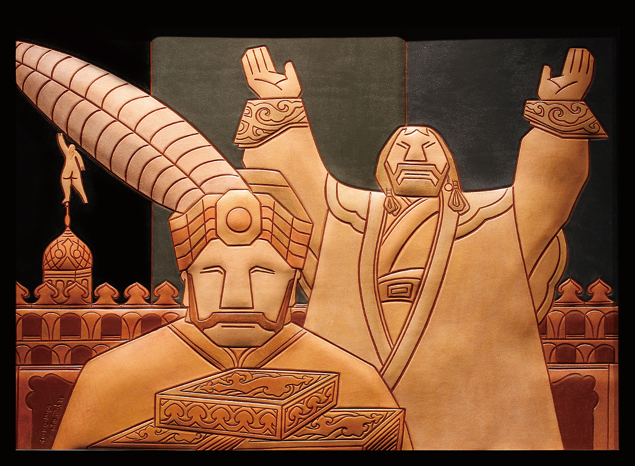 (三十四)《讹答剌事件》 br> br>西辽灭亡后,蒙古与花剌子模成了邻国.