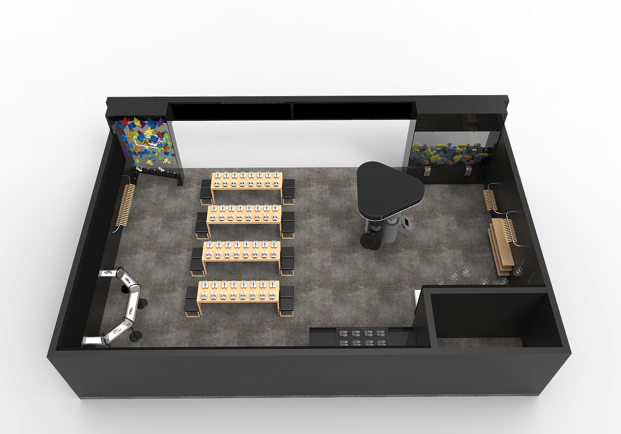 科技风店面陈列设计