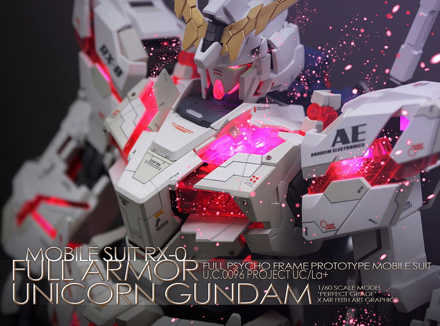 PG全装备独角兽高达Full Armor Unicorn Gundam No3409