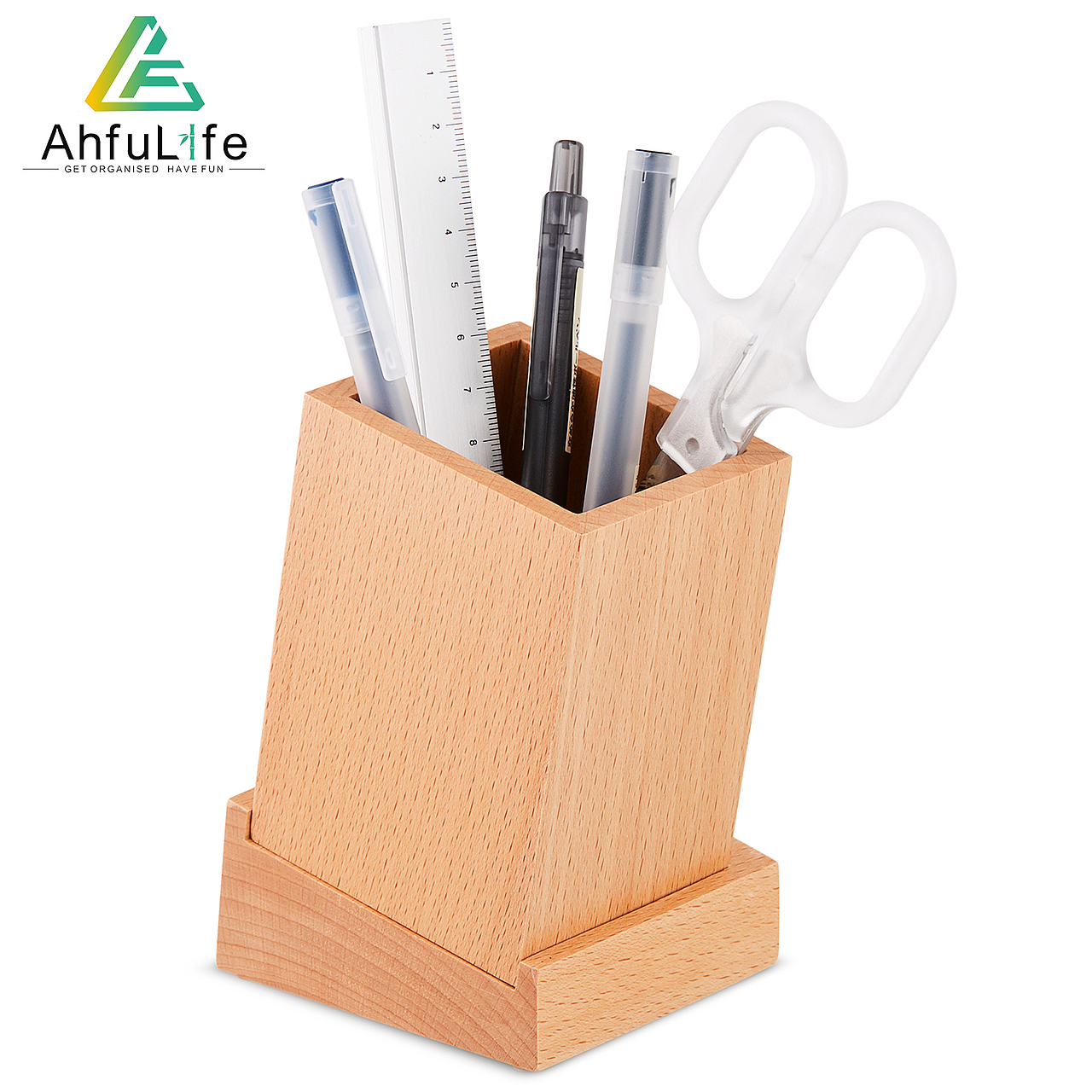 简约木制笔筒（图ZMTM3MDAxMjA0） - 生活用品 - 站酷设计师一个设计爱好者原创素材 - 站酷ZCOOL