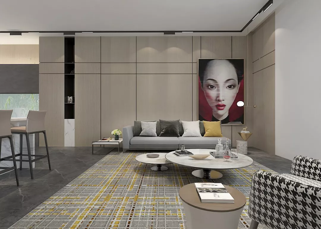 泰安装饰设计第五宅设计||行走的人||现代轻奢（图ZMTc2Njk1ODI4） - 家装设计 - 站酷设计师第五宅设计原创素材 - 站酷ZCOOL