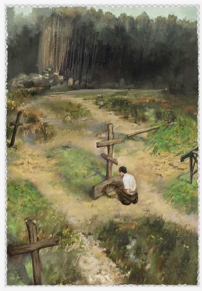 书籍油画风格插画（图ZMjA2NjkwODIw） - 绘本 - 站酷设计师不爱吃鱼的汤姆猫原创素材 - 站酷ZCOOL