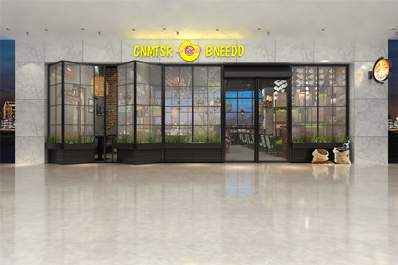 著名咖啡店设计|咖啡店logo设计|咖啡吧台设计