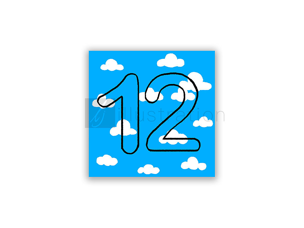 数字小卡片（图ZMTY3NjM5NjM2） - 图案 - 站酷设计师LJ柴柴儿童插画原创素材 - 站酷ZCOOL