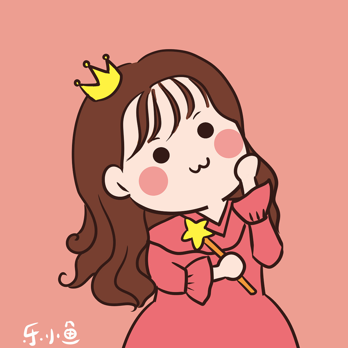 小公主|动漫|单幅漫画|乐小鱼ufo - 原创作品 - 站酷 (zcool)